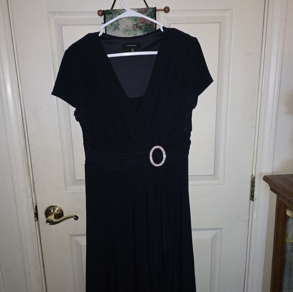 Apt. 9 Black Dress with Rhinestone Accent